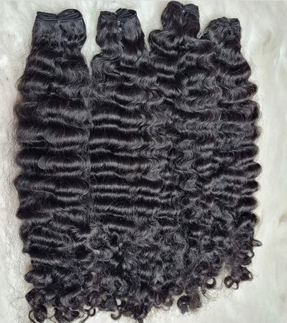 Effn Good Burmese Curly Brazilian 100% Virgin Hair Bundles 14-28''