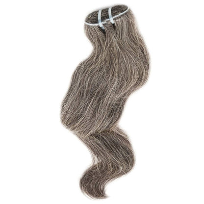 Vietnamese Natural Gray Hair Extentions